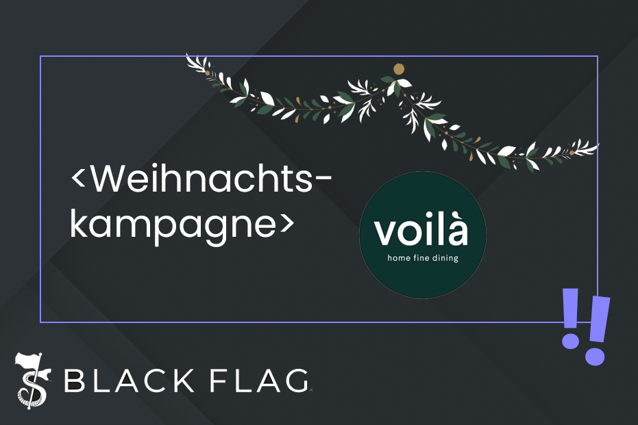 Weihnachtskampagne voilà