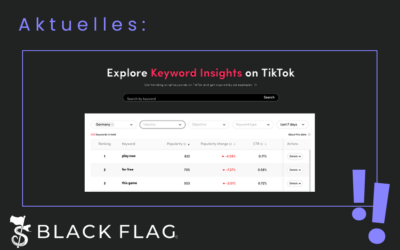 TikTok Keyword Insights: Ein neues Recherchetool für alle Advertiser auf TikTok TikTok